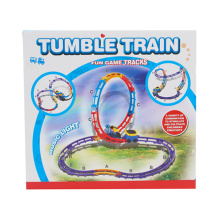 B / O Железнодорожный поезд Электрический поезд Set Пластиковые игрушки (H6252003)